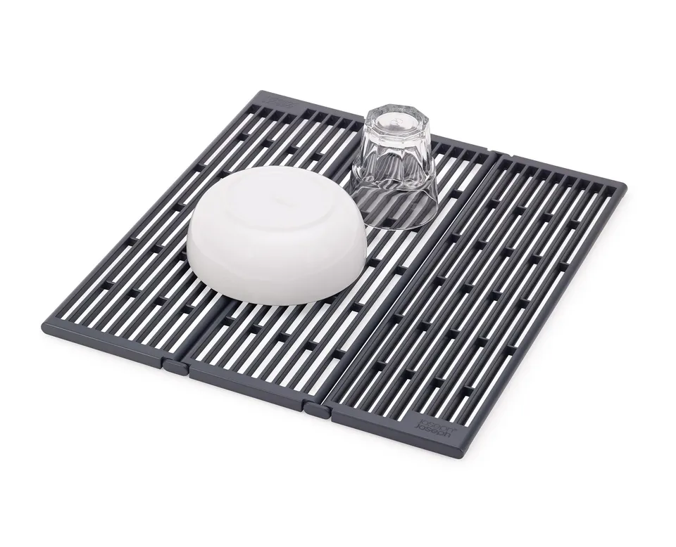 joseph-joseph-platform-gouttoir-pliable-au-dessus-de-l-vier-r-glable-anthracite image 1