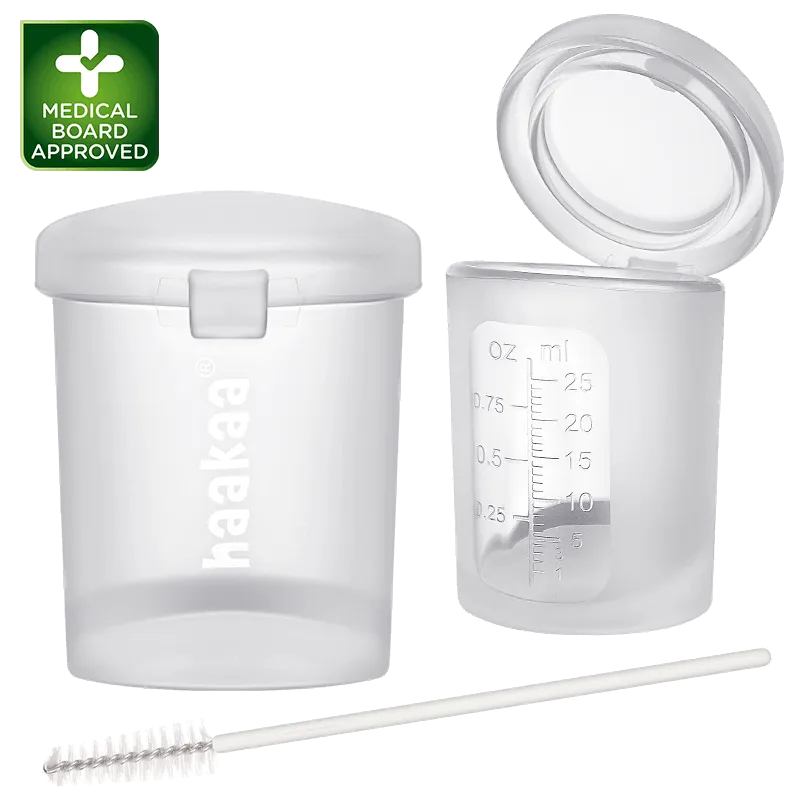 gobelet-doseur-feeding-avec-couvercle-en-silicone-de-colostrum-haakaa-pr-st-rili image 1