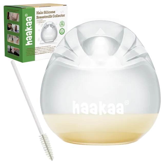 haakaa-collecteur-de-lait-maternel-halo-en-silicone-90-ml image 1