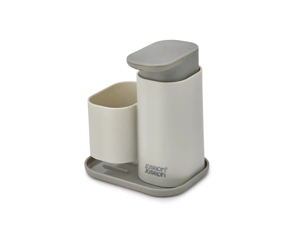 joseph-joseph-duo-distributeur-de-savon-avec-support-d-ponge-pour-vier-de-cuisin image 1