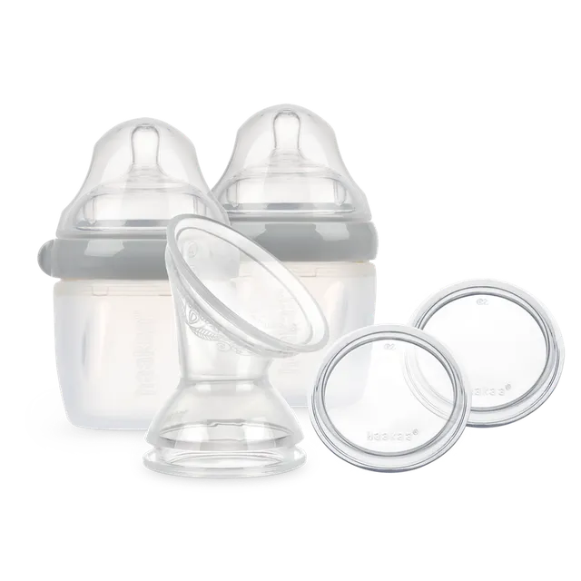 haakaa-generation-3-silicone-pump-and-bottle-pack image 1