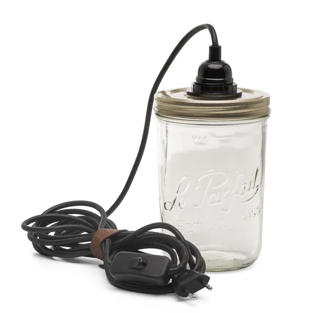 lampe-bocal-le-parfait-x-hoopzi-kit-complet-avec-douille-e27 image 1