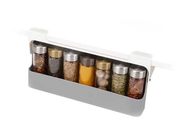 joseph-joseph-cupboardstore-support-sous-tag-re-avec-tiroir-pour-pices-gris image 1