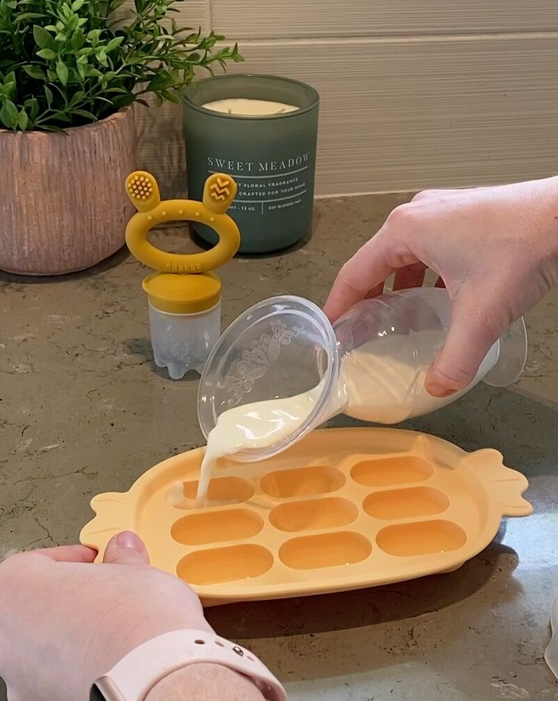 plateau-nibbles-haakaa-silicone-9-cases-avec-couvercle-pour-b-b-et-maman image 2