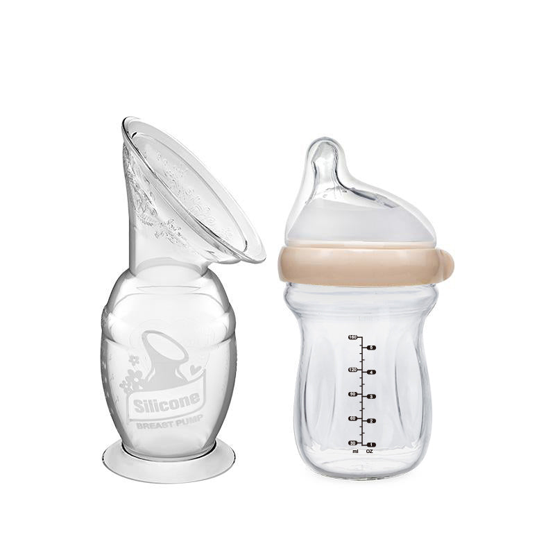 coffret-tire-lait-haakaa-generation-2-silicone-150ml-biberon-en-verre-gen-3-160m image 8