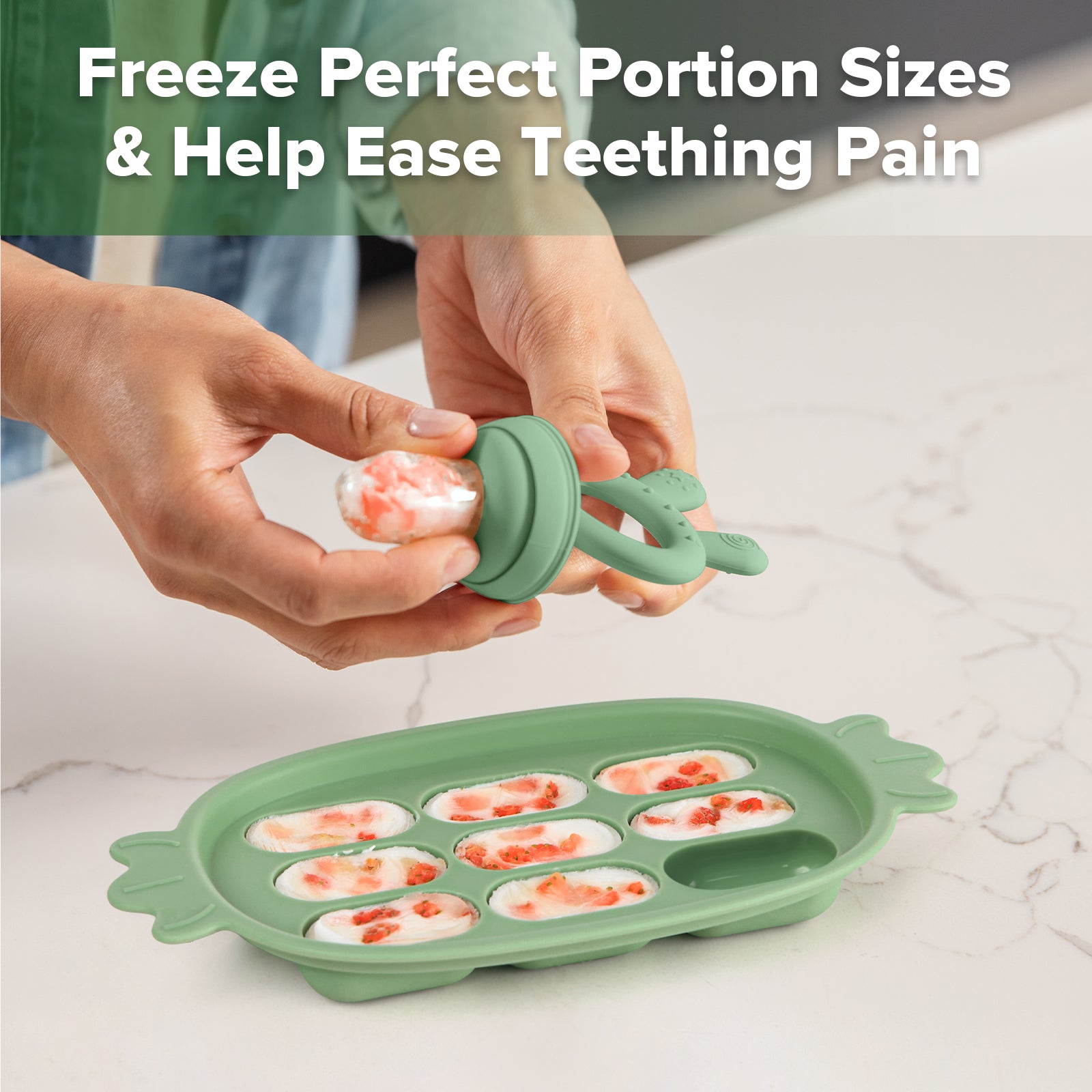 ensemble-t-tine-de-d-gustation-en-silicone-et-plateau-nibble-tray-haakaa image 3