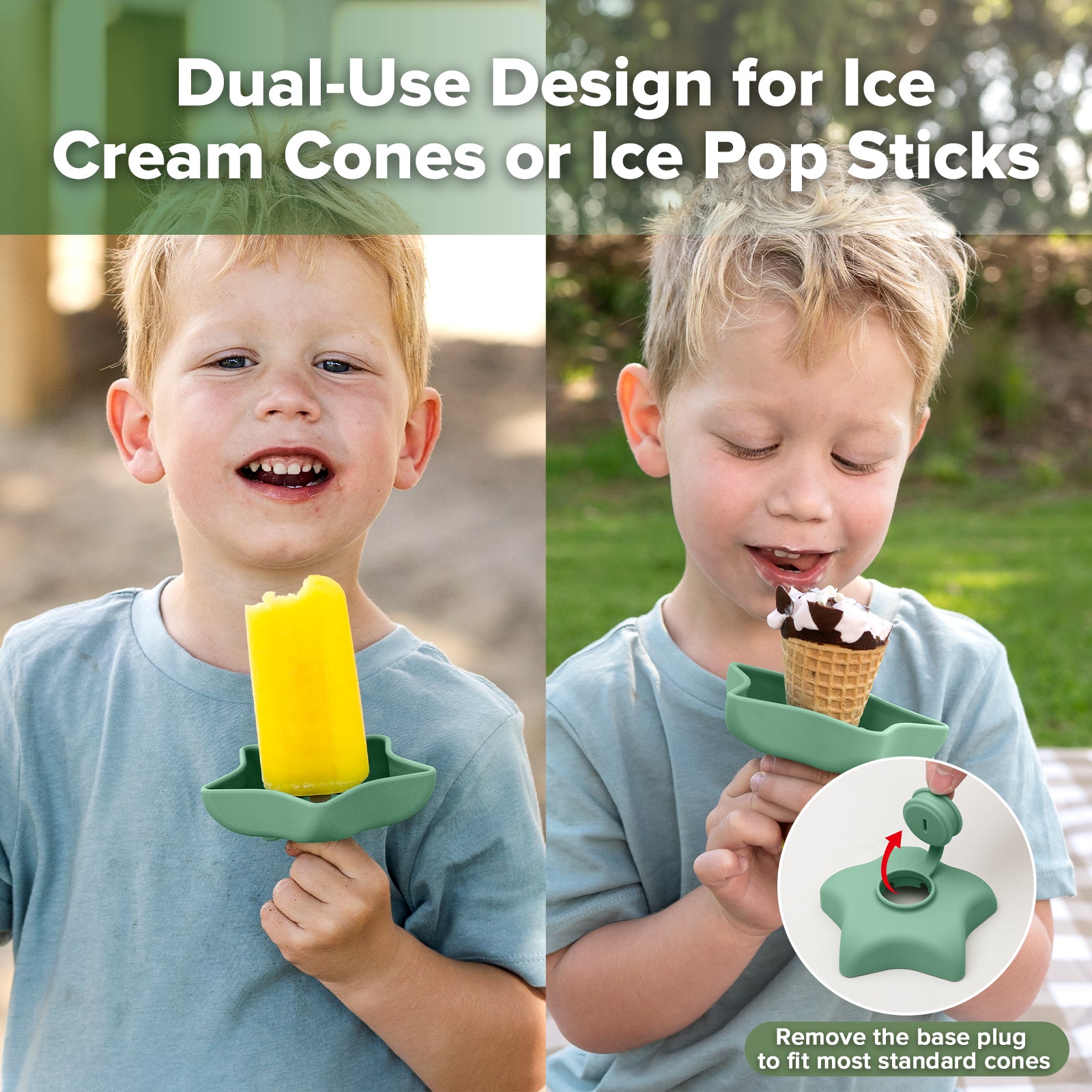 support-toile-pour-glaces-en-silicone-haakaa-combo-2-tailles image 5