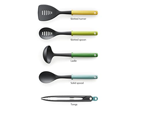 joseph-joseph-duo-ensemble-d-ustensiles-de-cuisine-5-pi-ces-avec-support-poign-e image 8