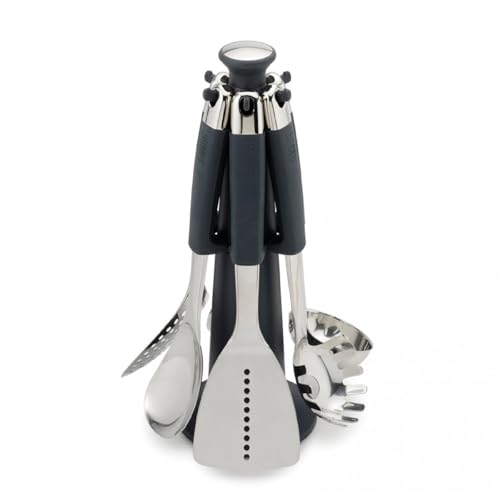 joseph-joseph-elevate-lot-de-6-ustensiles-de-cuisine-avec-porte-ustensiles-rotat image 5