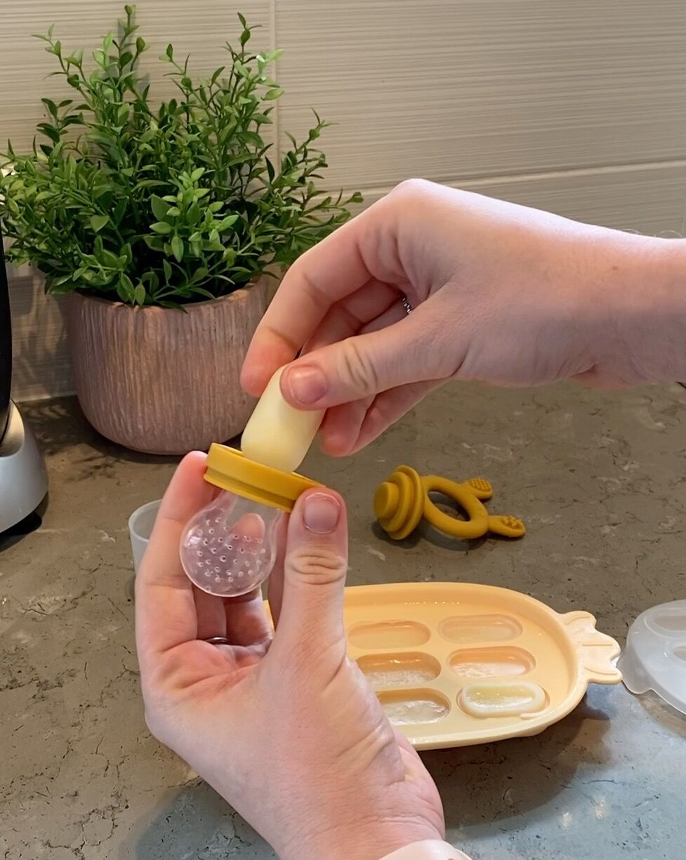 plateau-nibbles-haakaa-silicone-9-cases-avec-couvercle-pour-b-b-et-maman image 3