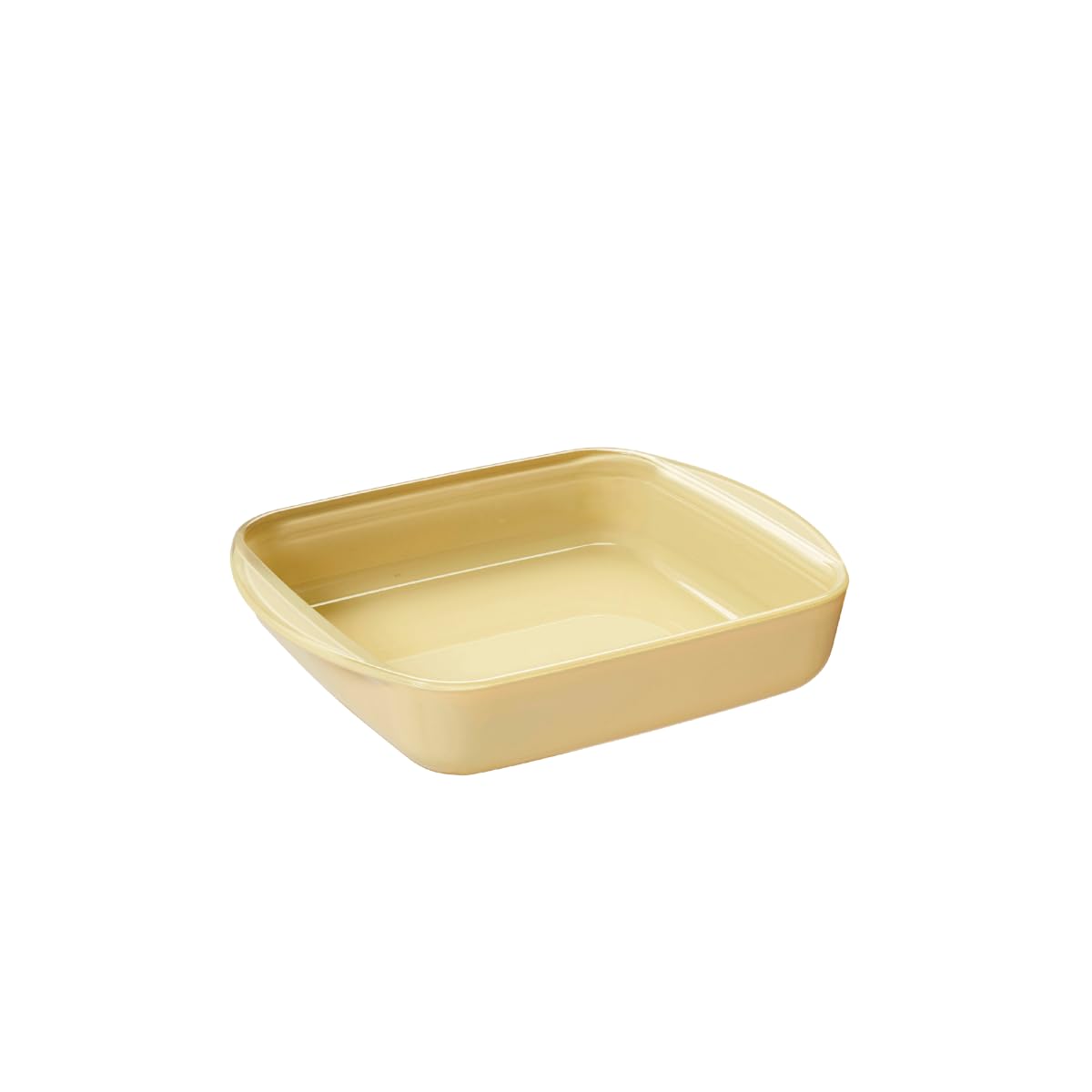 pebbly-plat-four-carr-en-verre-1-6-l-avec-couvercle-en-verre-rouge-grenat image 2