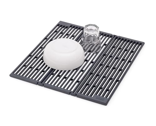 joseph-joseph-platform-gouttoir-pliable-au-dessus-de-l-vier-r-glable-anthracite image 7