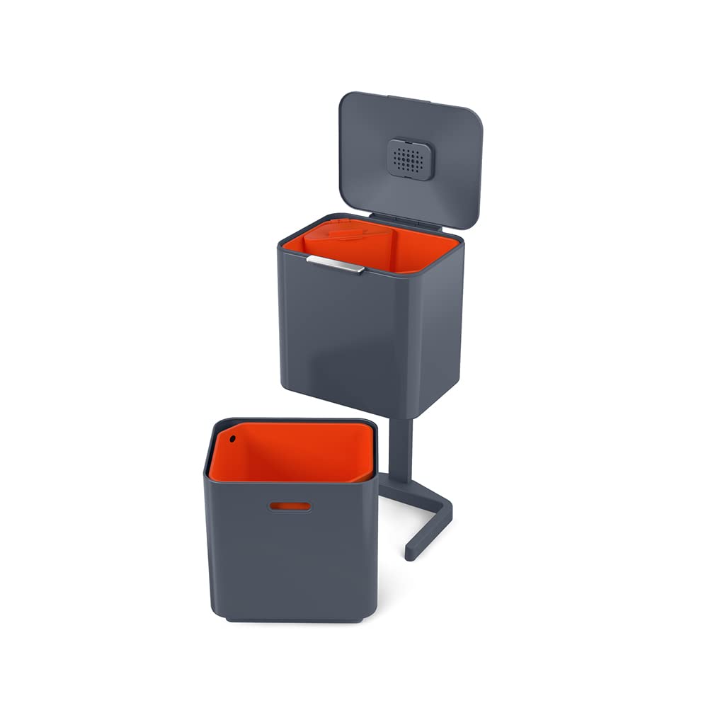joseph-joseph-totem-compact-40-l-poubelle-double-compartiment-avec-filtres-charb image 6