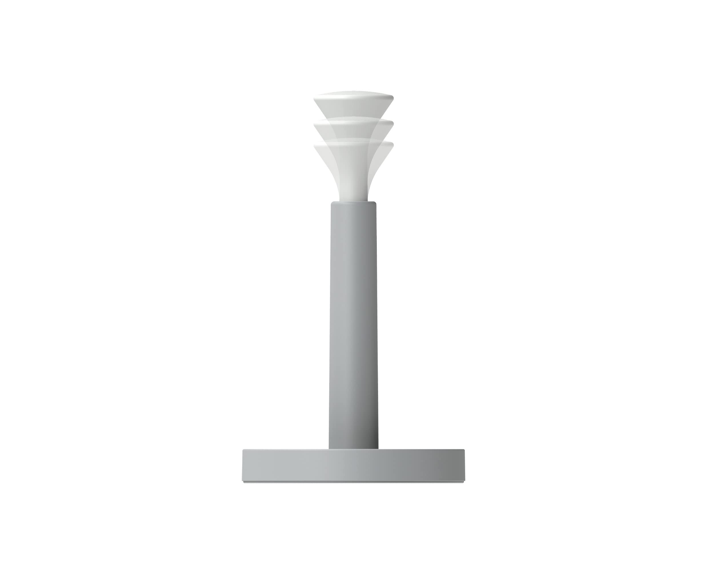 joseph-joseph-duo-porte-rouleau-de-cuisine-facile-d-chirer-gris-blanc image 2
