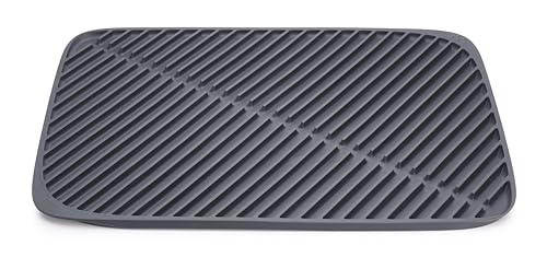 joseph-joseph-flume-tapis-d-gouttage-pliable-surface-en-caoutchouc-souple-gris-l image 7