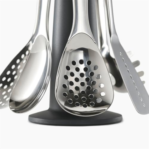 joseph-joseph-elevate-lot-de-6-ustensiles-de-cuisine-avec-porte-ustensiles-rotat image 6