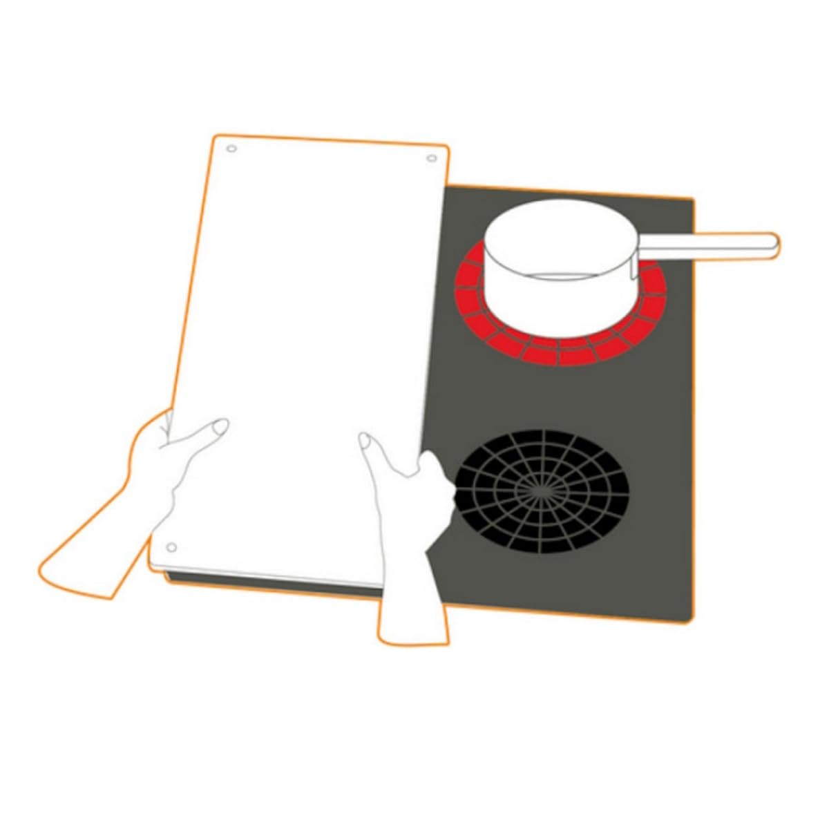 pebbly-planche-de-protection-en-verre-tremp-pour-plaque-de-cuisson-57-x-50-cm-no image 5