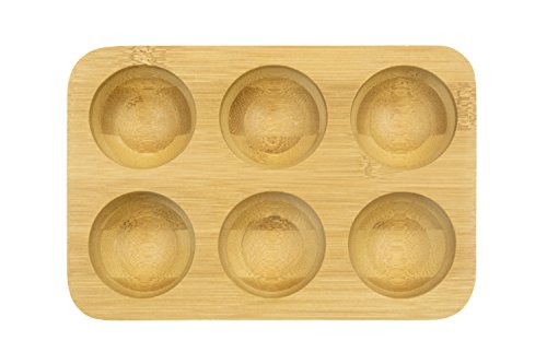 pebbly-plateau-ufs-en-bambou-avec-liser-blanc-capacit-6-ufs-17-x-12-x-3-cm image 7