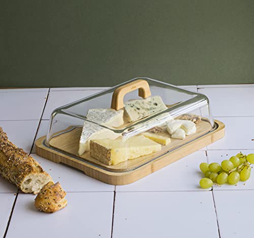 bo-te-fromages-pebbly-avec-cloche-en-verre-et-plateau-en-bambou-36x27x13-5-cm-po image 8