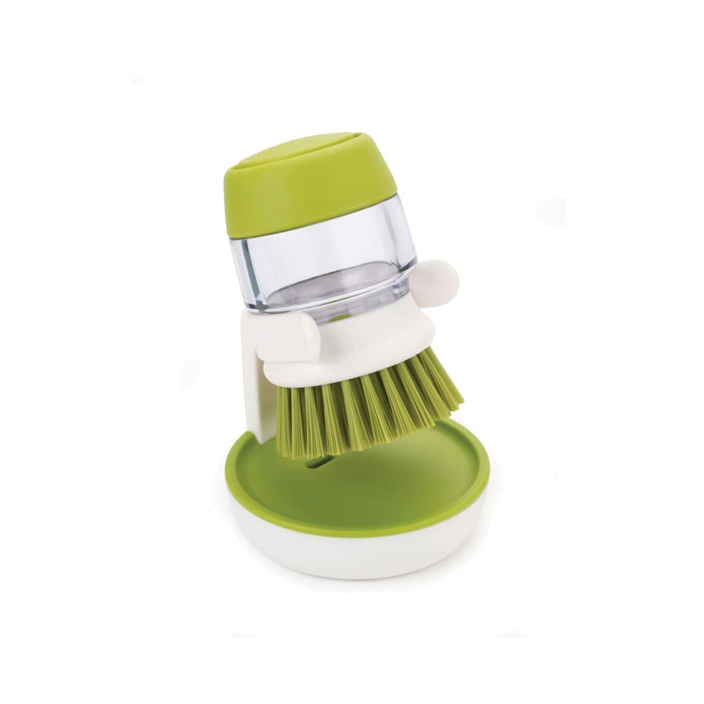 joseph-joseph-palm-scrub-brosse-avec-r-servoir-de-liquide-vaisselle-gris-85005 image 7