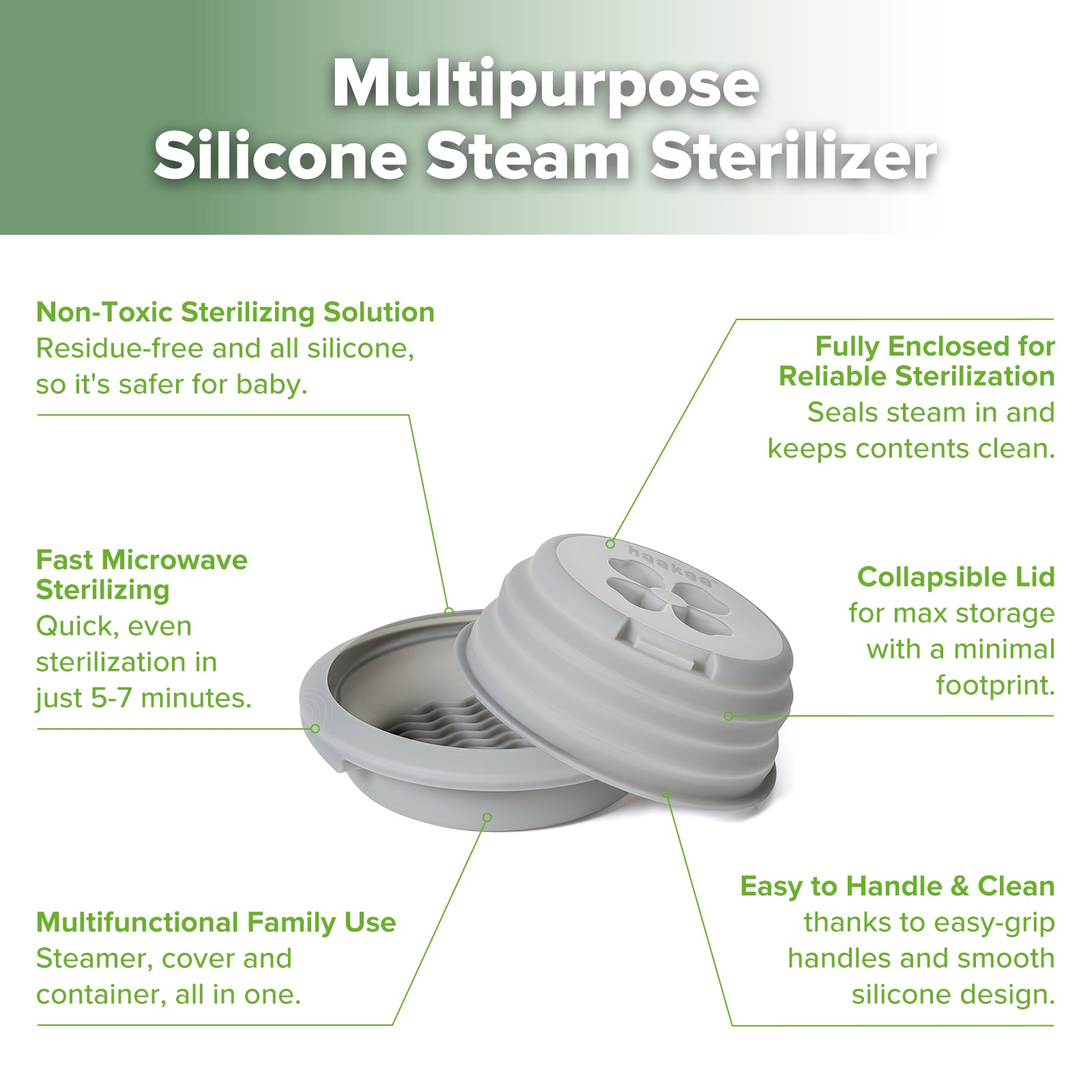 st-rilisateur-et-cuit-vapeur-micro-ondes-multifonction-en-silicone-haakaa image 5