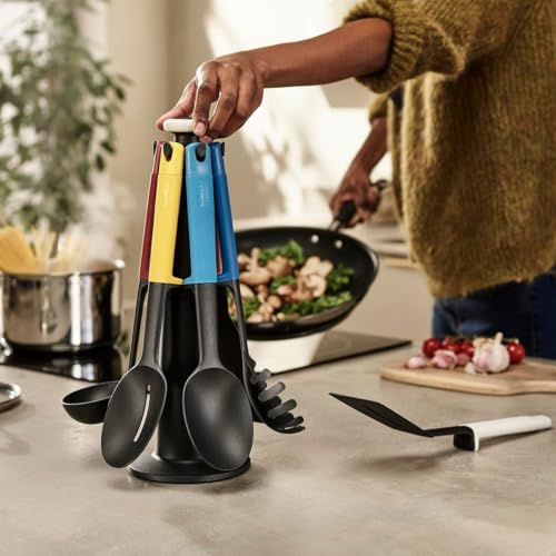 joseph-joseph-elevate-lot-de-6-ustensiles-de-cuisine-en-nylon-avec-porte-ustensi image 8
