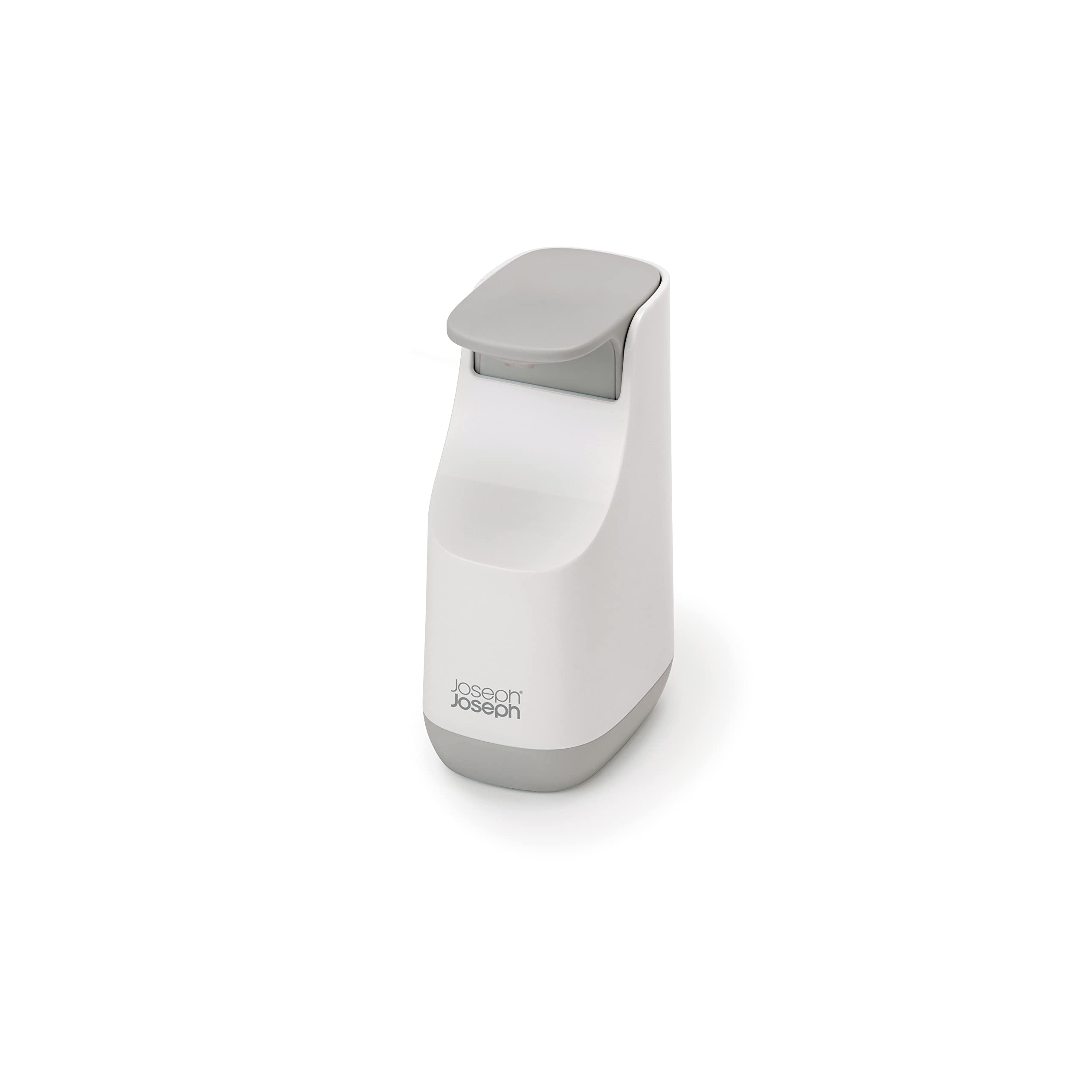 joseph-joseph-distributeur-de-savon-compact-slim-350-ml-avec-pompe-anti-goutte-b image 1