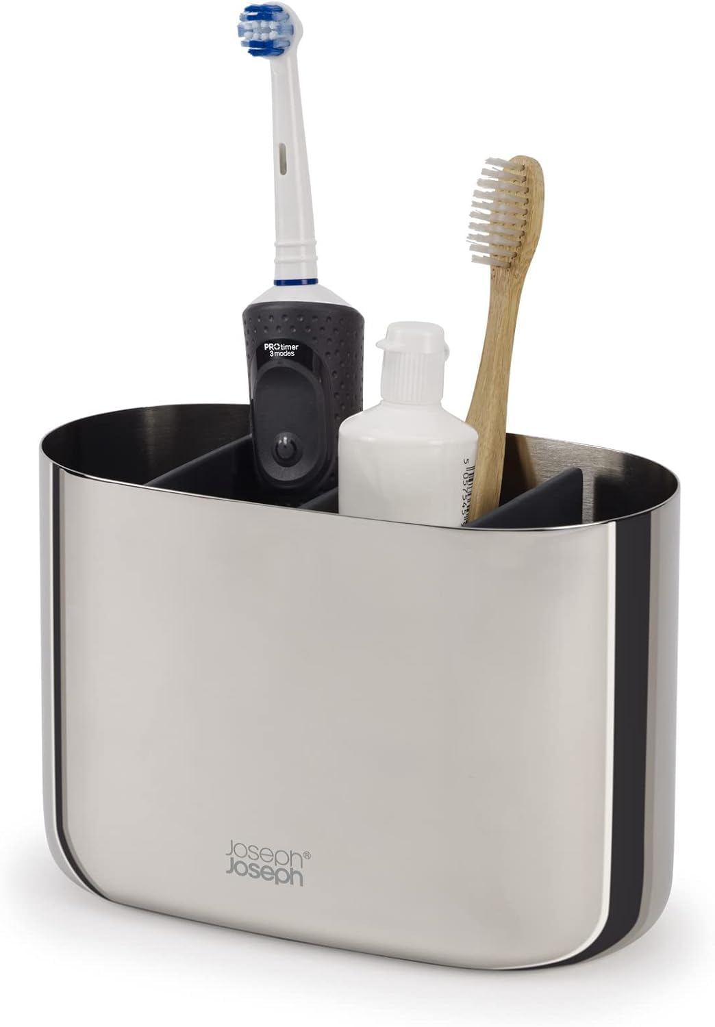 joseph-joseph-easystore-pompe-savon-luxe-en-acier-inoxydable-300-ml-base-antid-r image 8