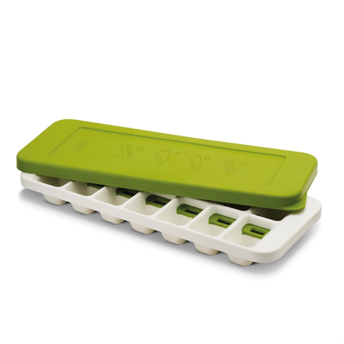 joseph-joseph-quicksnap-plus-bac-gla-ons-avec-couvercle-empilable-14-gla-ons-ver image 1