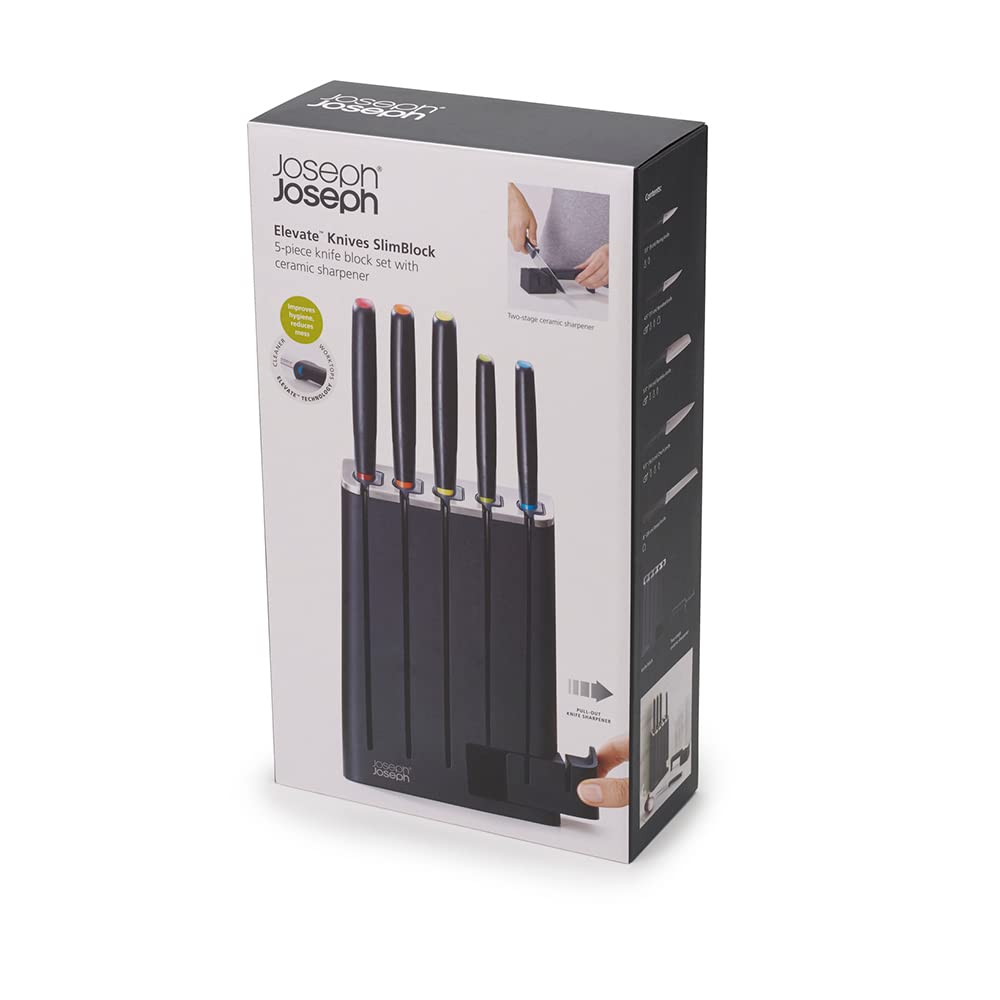 joseph-joseph-elevate-slimblock-bloc-de-couteaux-5-pi-ces-avec-aiguiseur-c-ramiq image 4