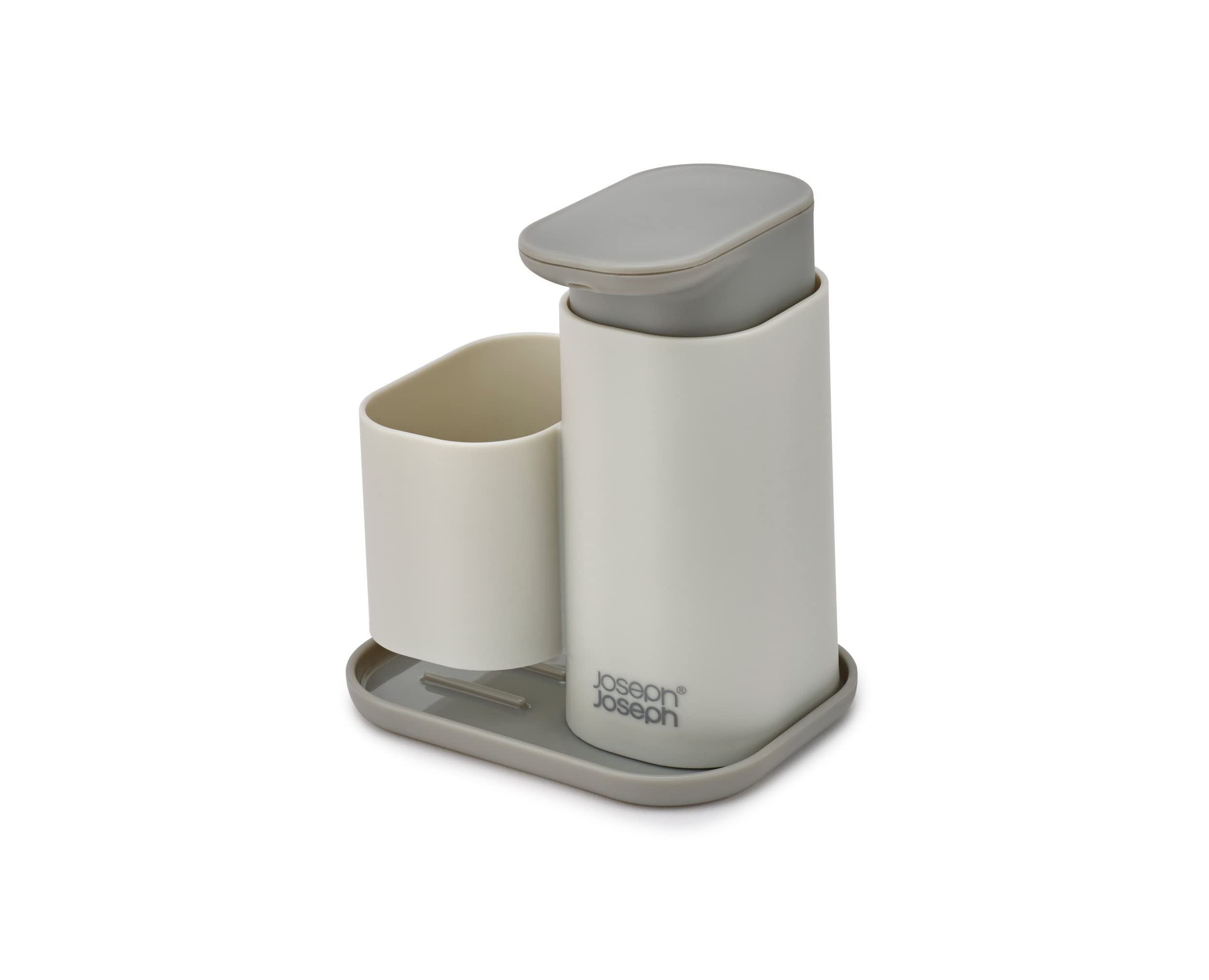 joseph-joseph-duo-distributeur-de-savon-avec-support-d-ponge-pour-vier-de-cuisin image 1