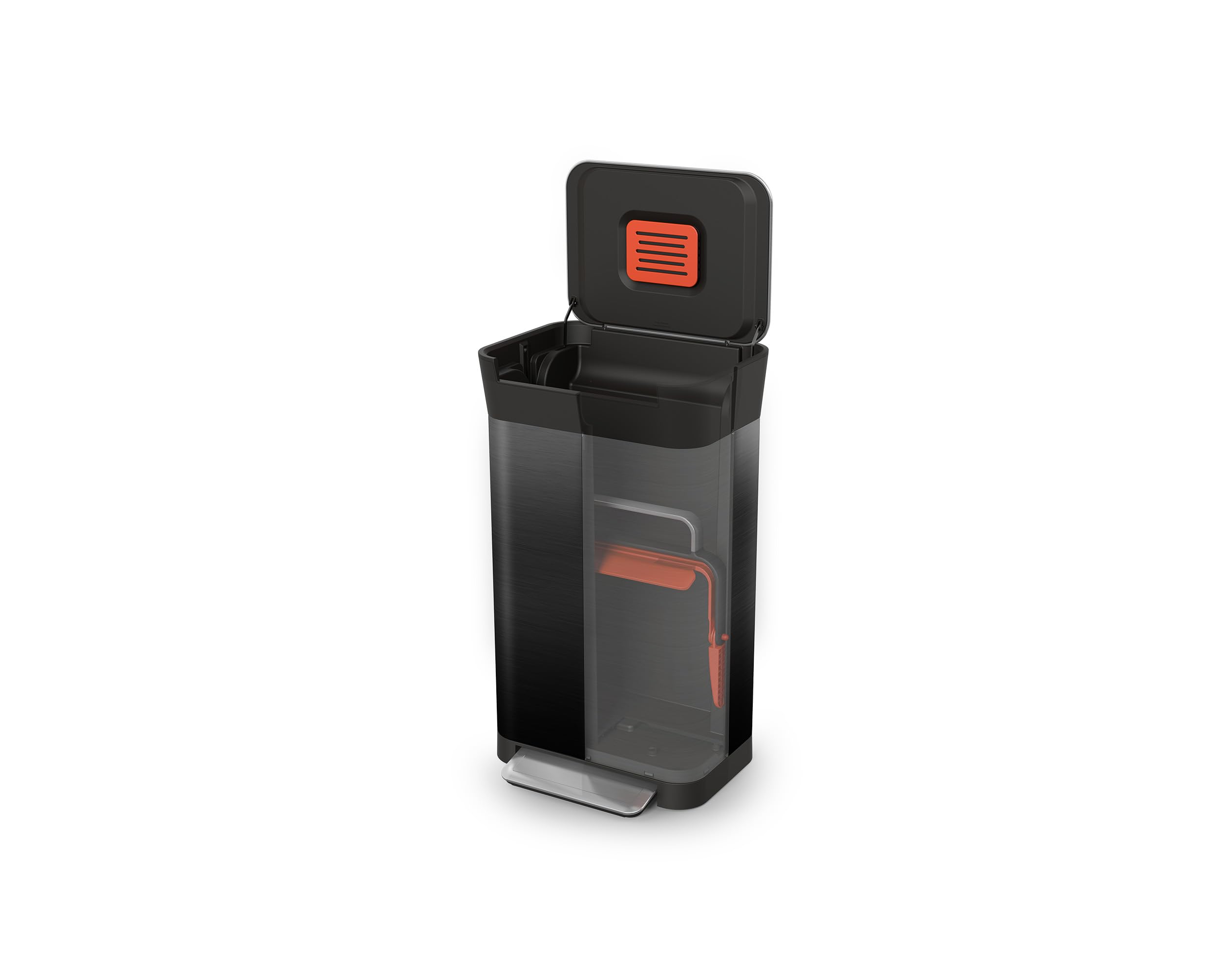 joseph-joseph-titan-compacteur-de-d-chets-30l-noir-avec-filtre-anti-odeurs image 2