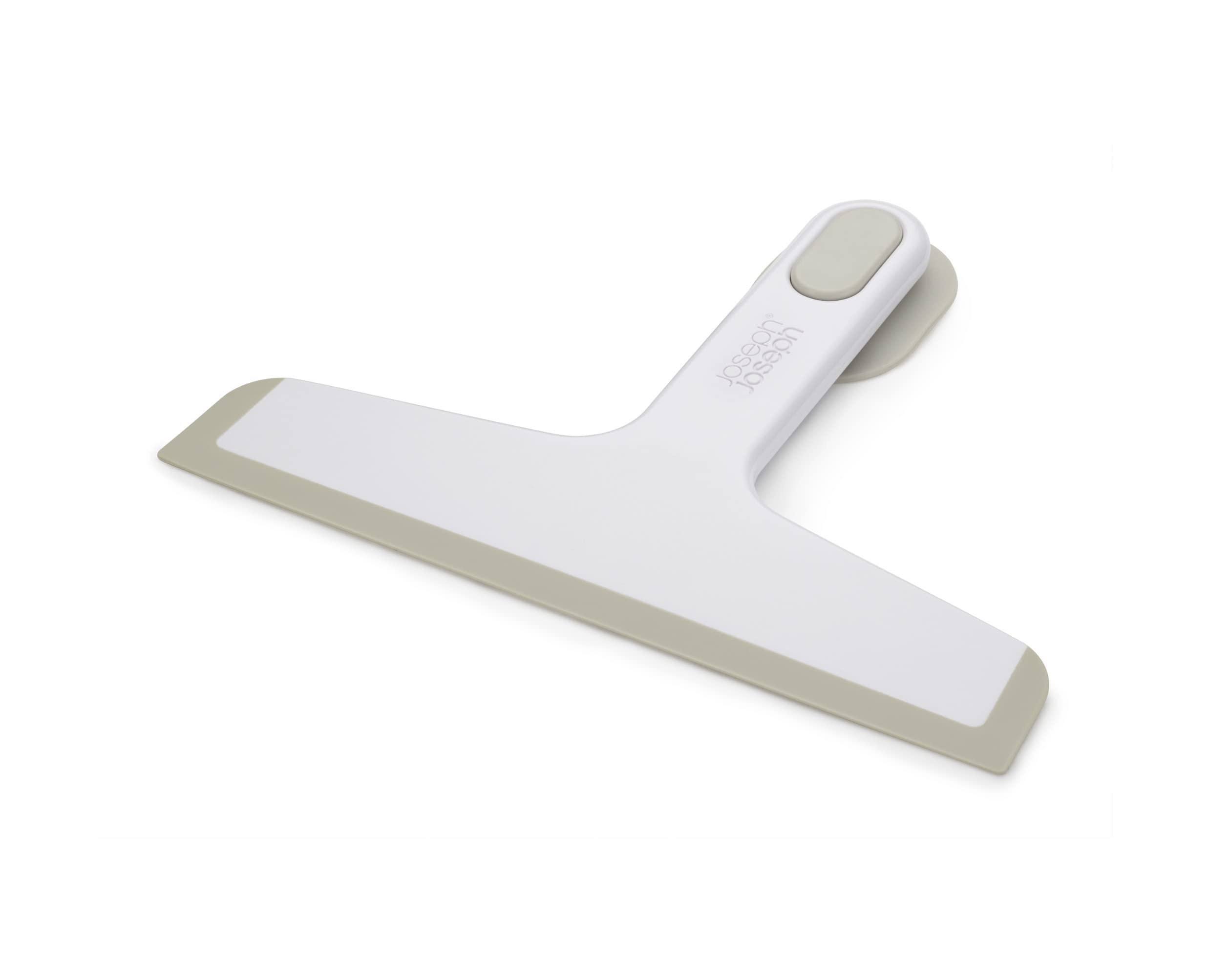 joseph-joseph-duo-raclette-de-douche-mince-avec-support-ventouse-blanche image 1