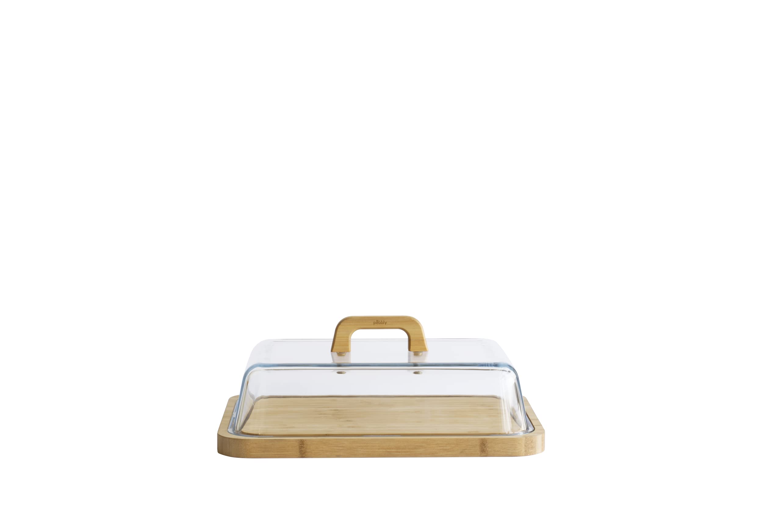bo-te-fromages-pebbly-avec-cloche-en-verre-et-plateau-en-bambou-36x27x13-5-cm-po image 1