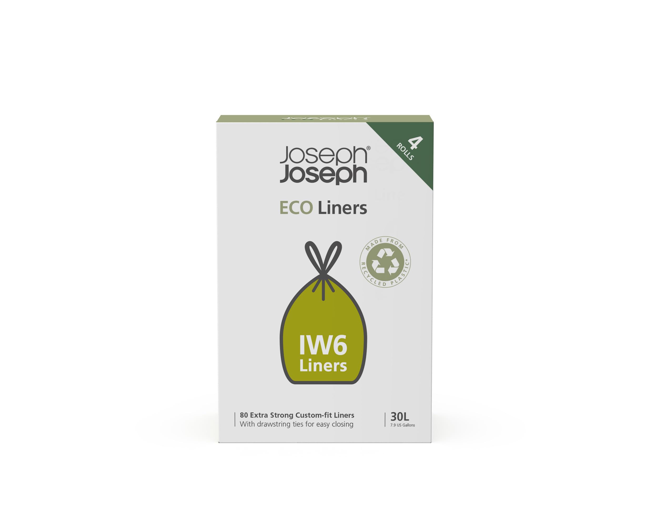 joseph-joseph-iw1-sacs-poubelle-cologiques-recycl-s-24-36-l-20-sacs-gris image 5