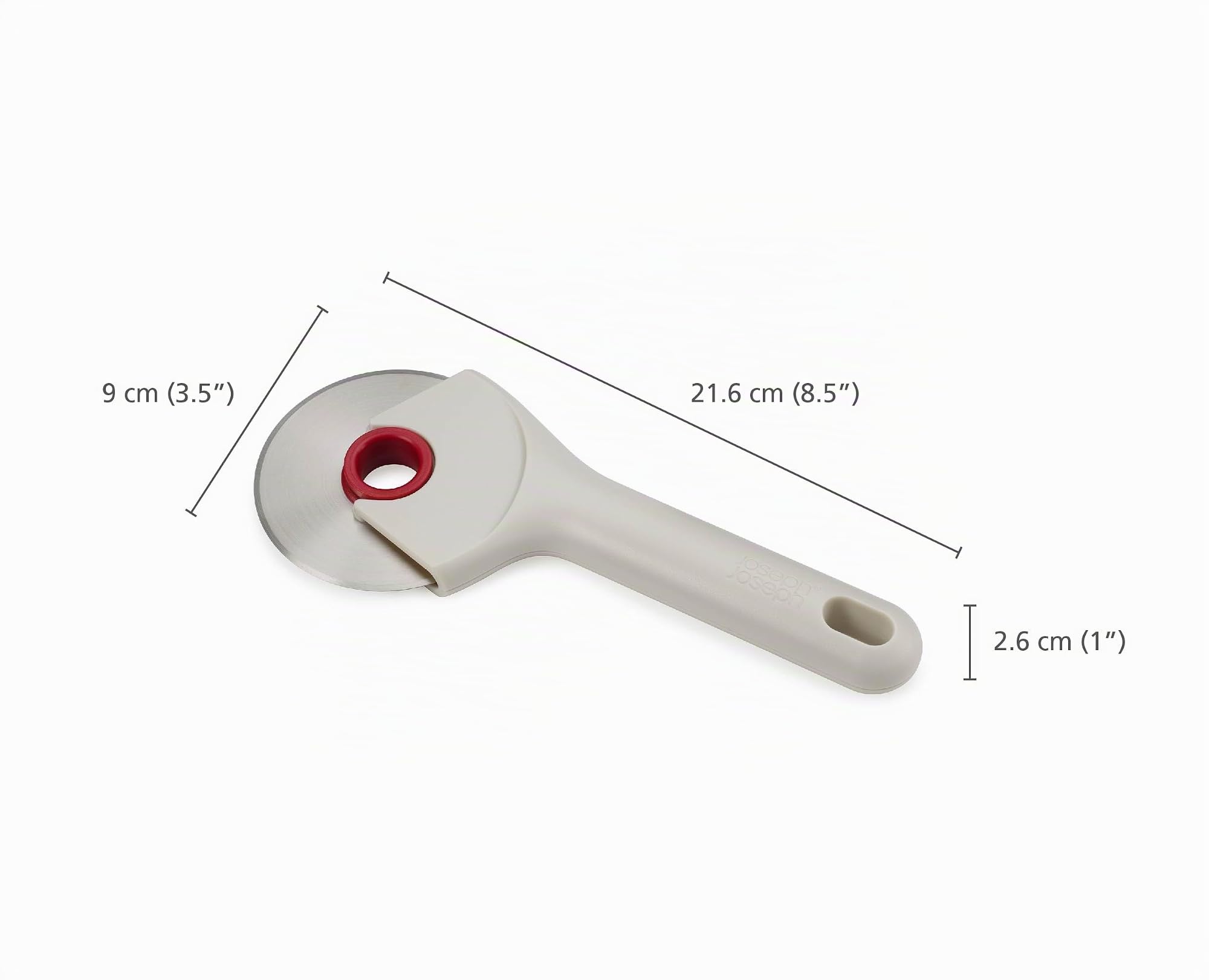 joseph-joseph-ringo-coupe-pizza-lame-inox-amovible-facile-nettoyer image 4