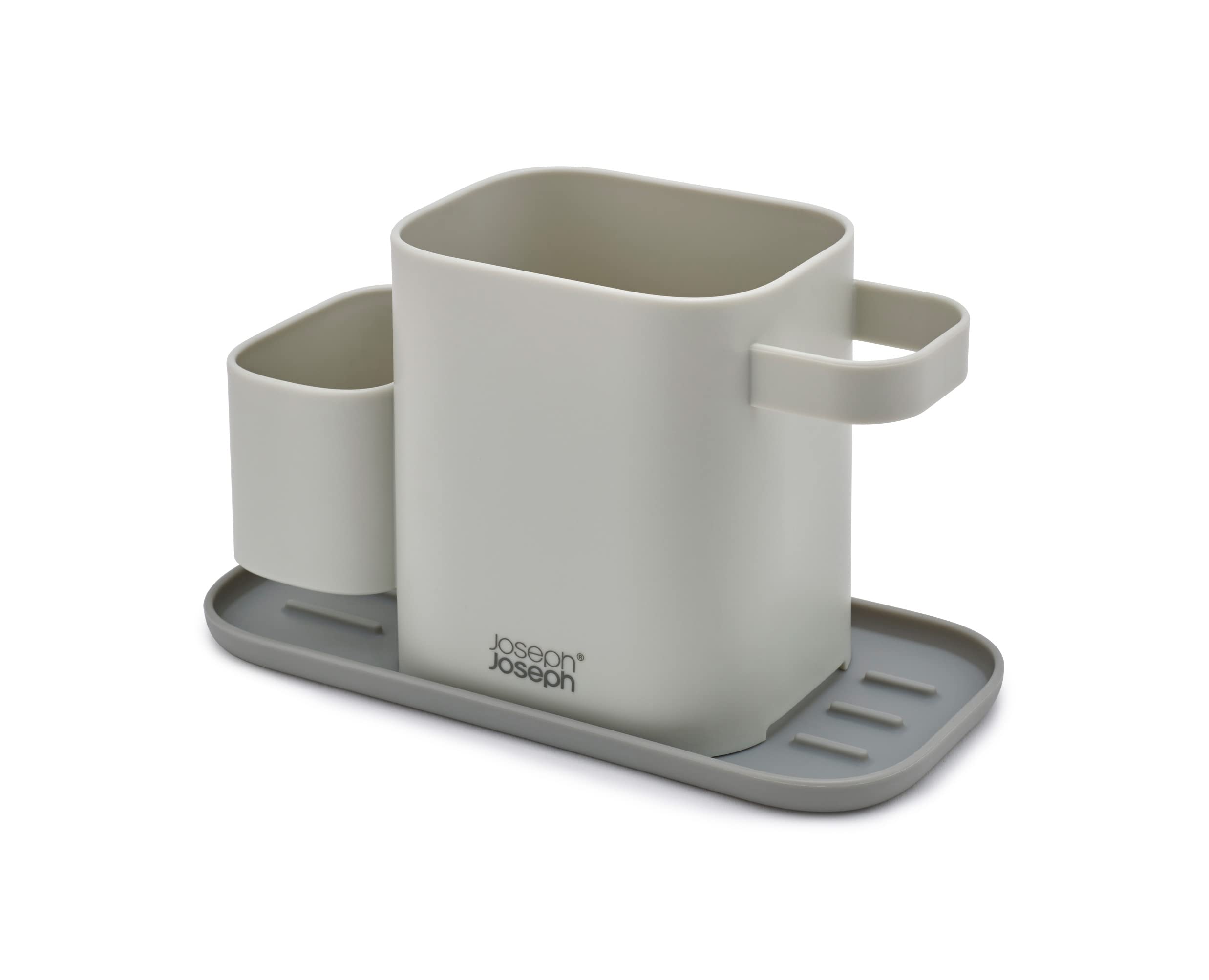 joseph-joseph-duo-sink-tidy-organisateur-d-vier-3-en-1-avec-porte-ponge-gris image 2