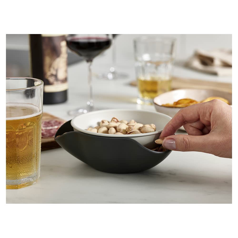 joseph-joseph-double-dish-bol-de-service-avec-bol-d-chets-pour-olives-et-noix image 3