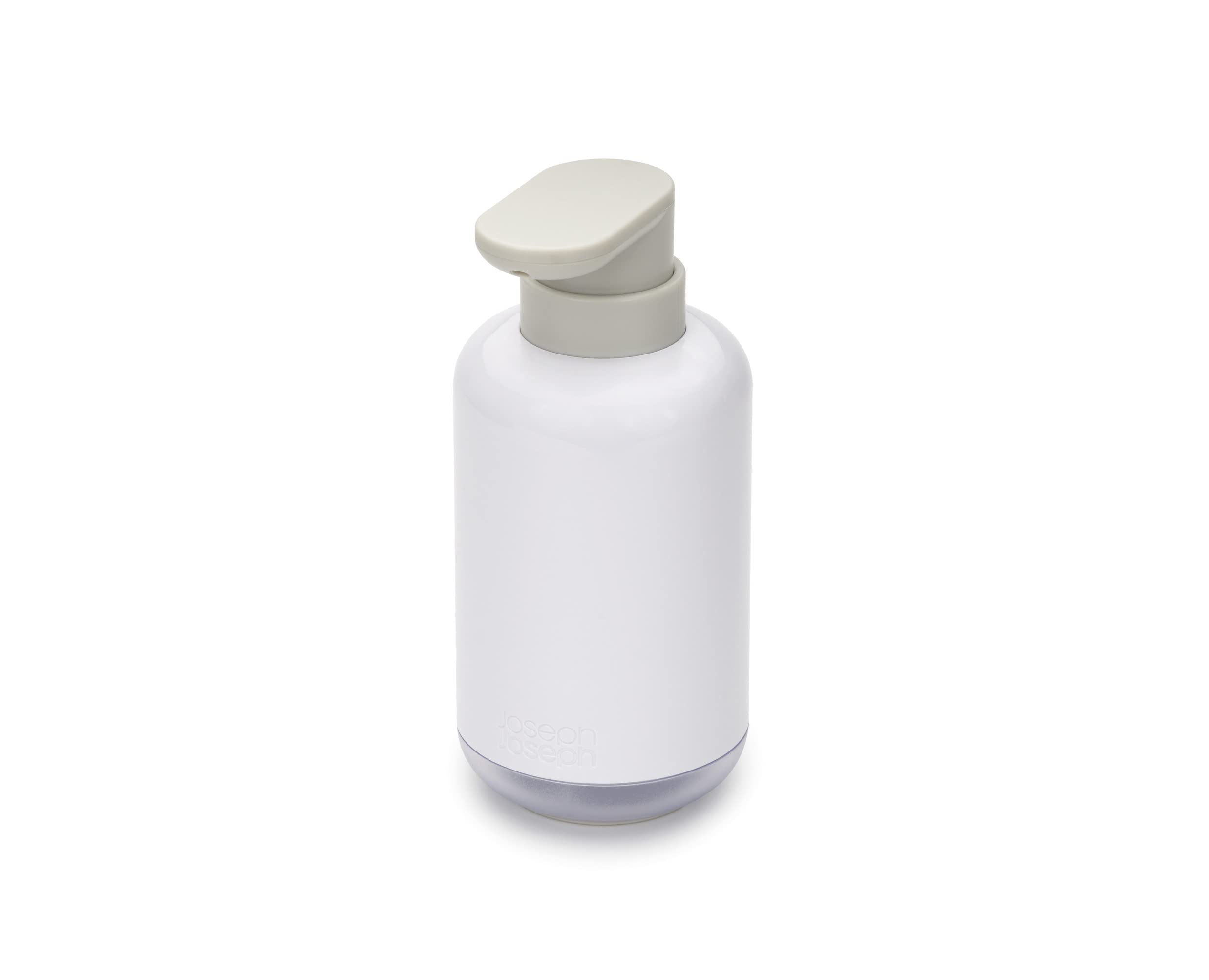 distributeur-de-savon-joseph-joseph-duo-300ml-rechargeable-blanc image 1