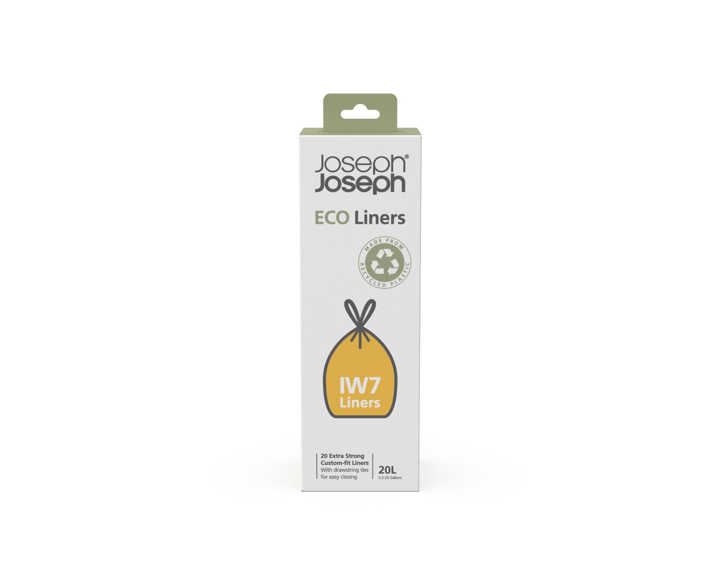 joseph-joseph-iw1-sacs-poubelle-cologiques-recycl-s-24-36-l-20-sacs-gris image 7