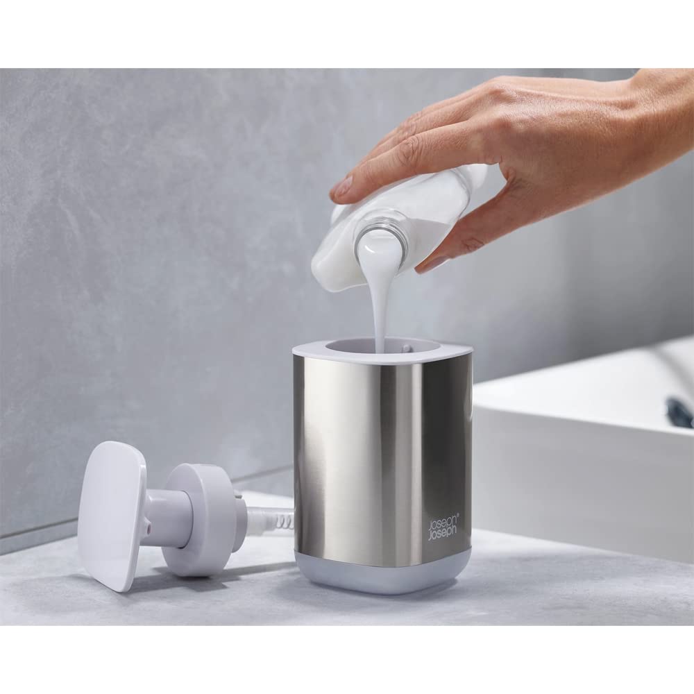 joseph-joseph-presto-distributeur-de-savon-pompe-large-350-ml-pour-cuisine-et-sa image 2