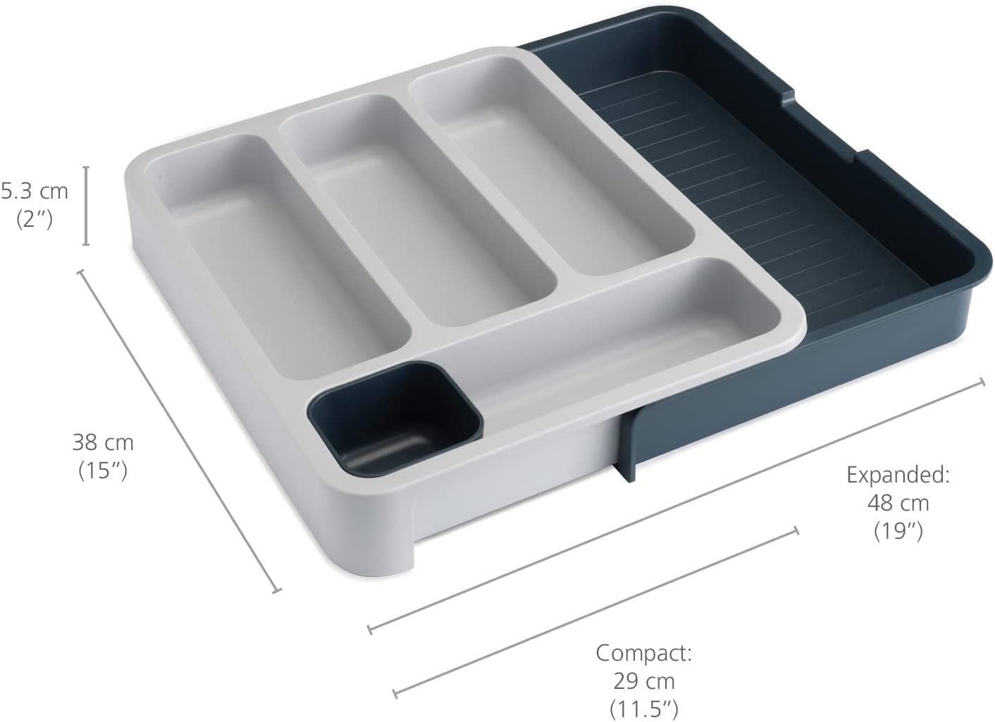 joseph-joseph-range-couvert-extensible-pour-tiroir-organiseur-de-tiroir-ajustabl image 6