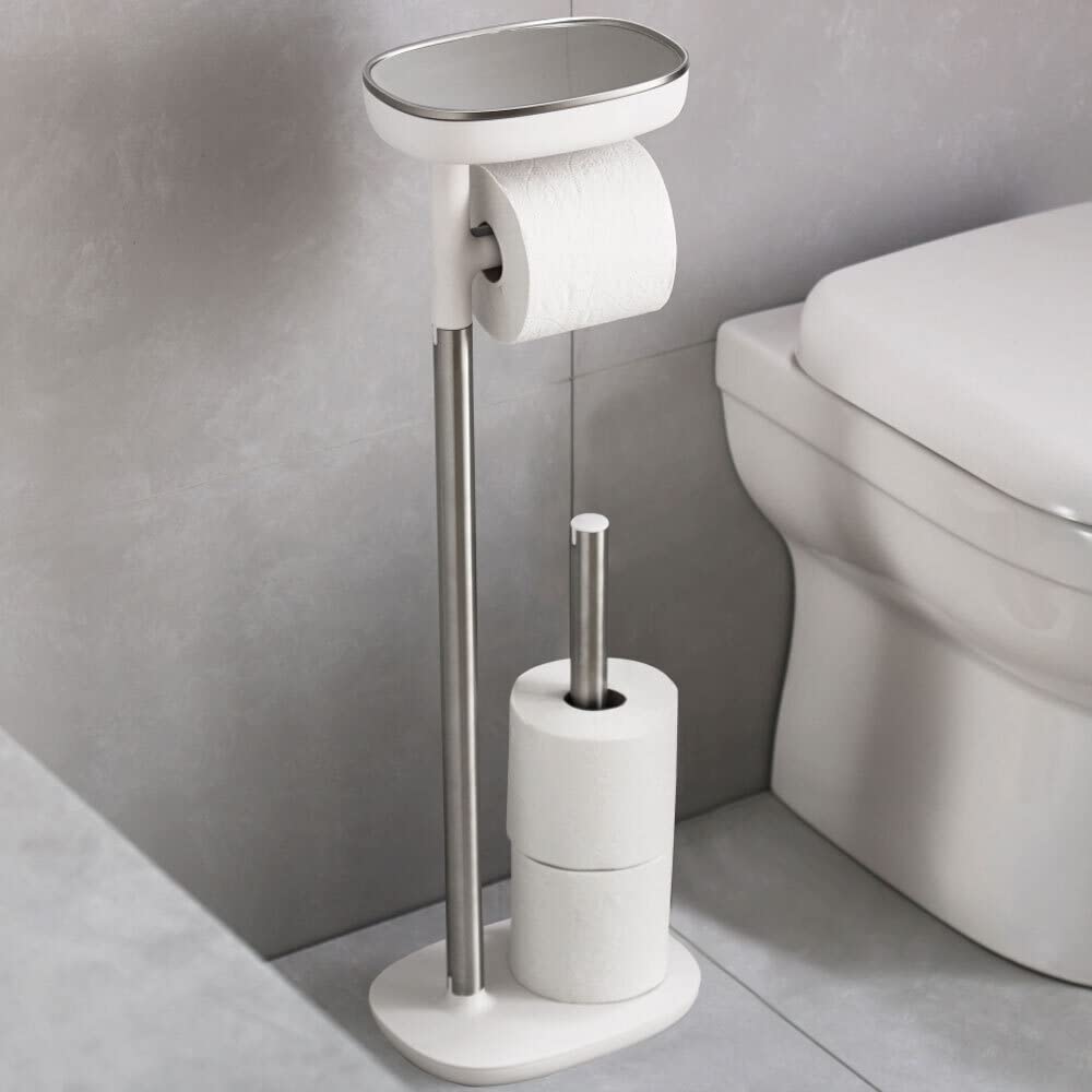 joseph-joseph-easystore-porte-rouleau-de-papier-toilette-sur-pied-inox-avec-tag- image 3