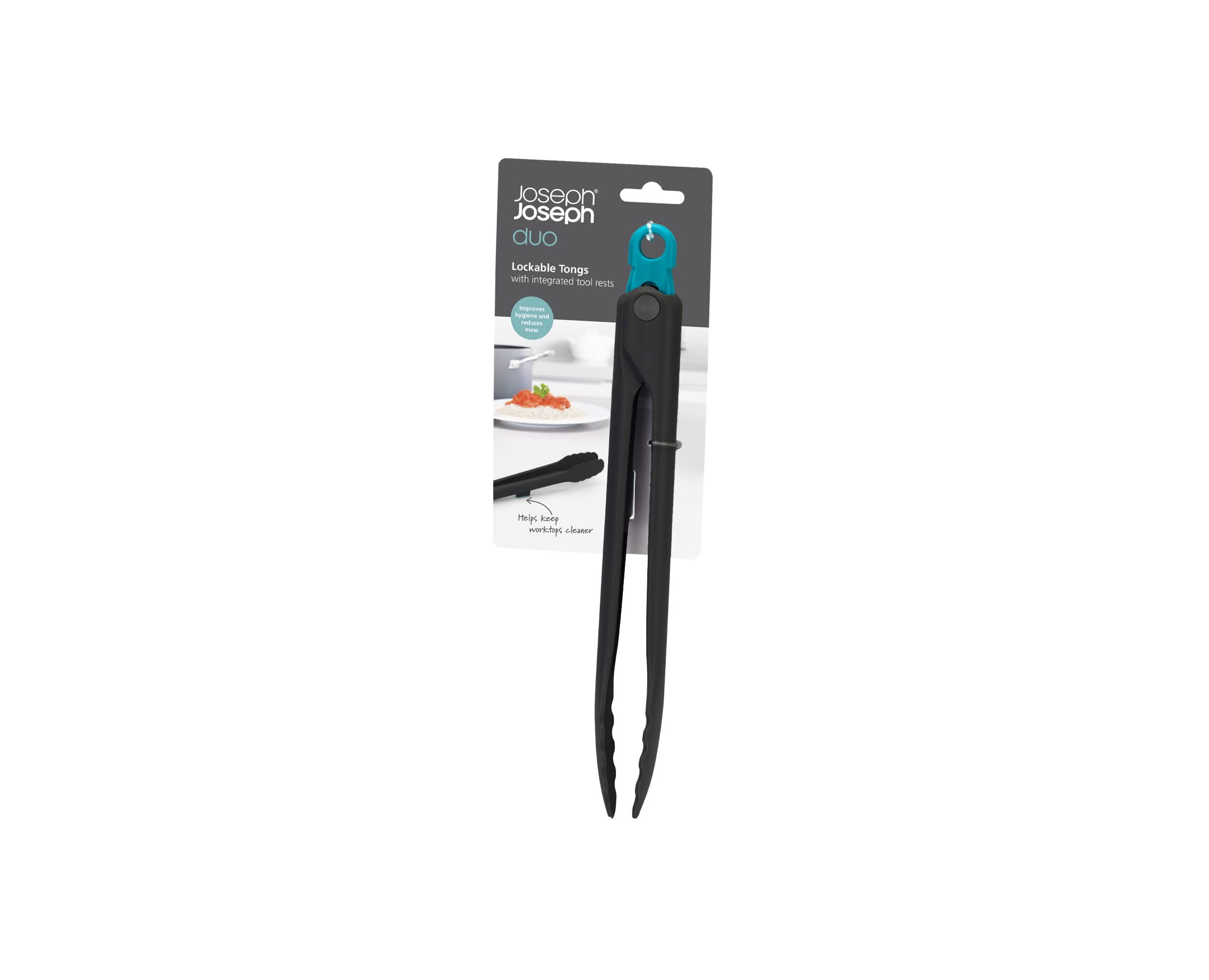 joseph-joseph-duo-locking-pince-de-cuisine-avec-repose-outils-int-gr-r-sistante- image 2