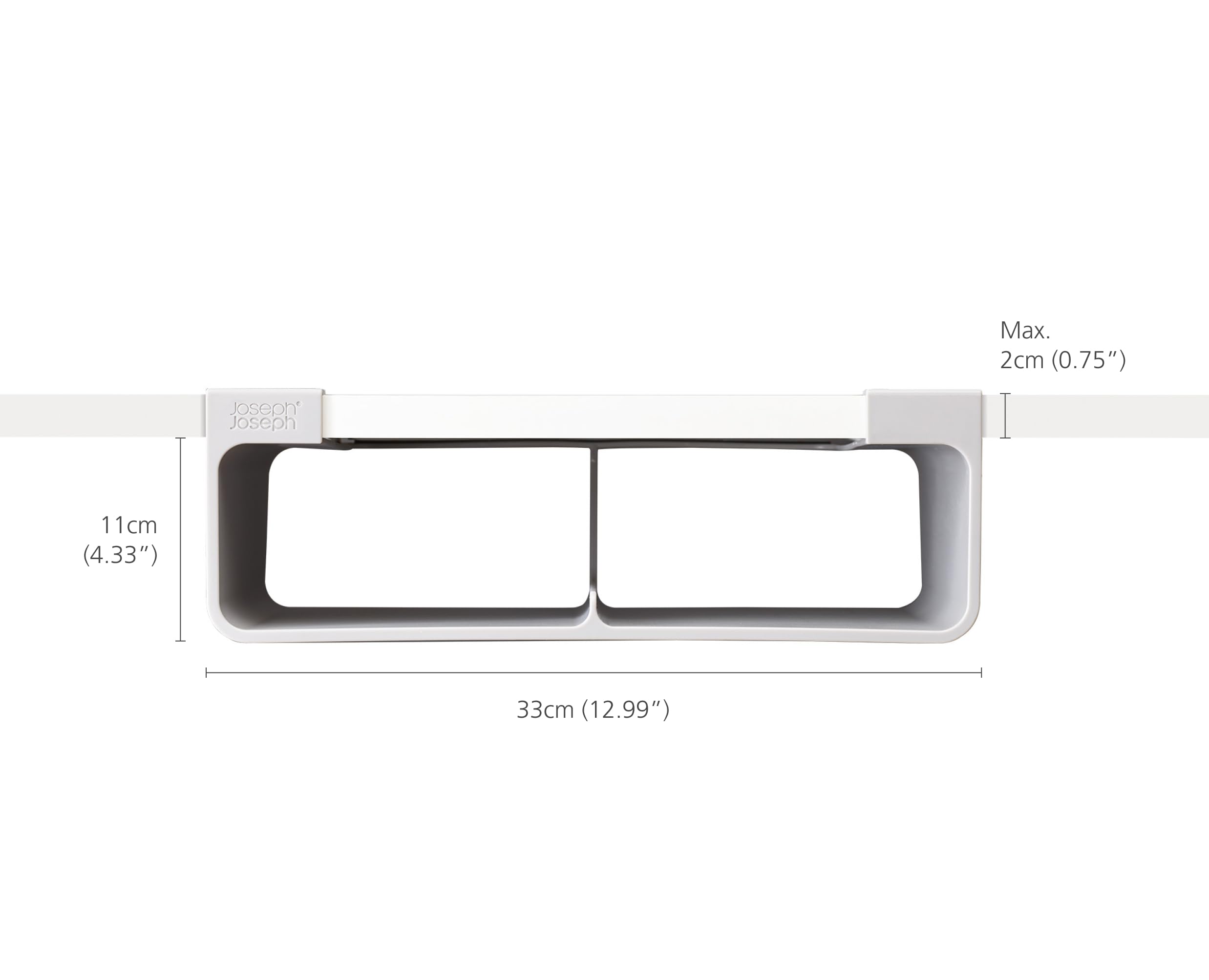 joseph-joseph-cupboardstore-rangement-sous-tag-re-pour-films-papier-aluminium-et image 2