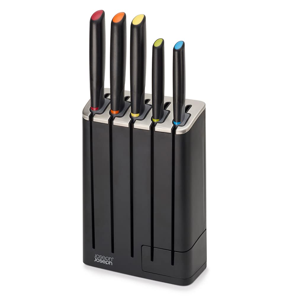 joseph-joseph-elevate-slimblock-bloc-de-couteaux-5-pi-ces-avec-aiguiseur-c-ramiq image 5