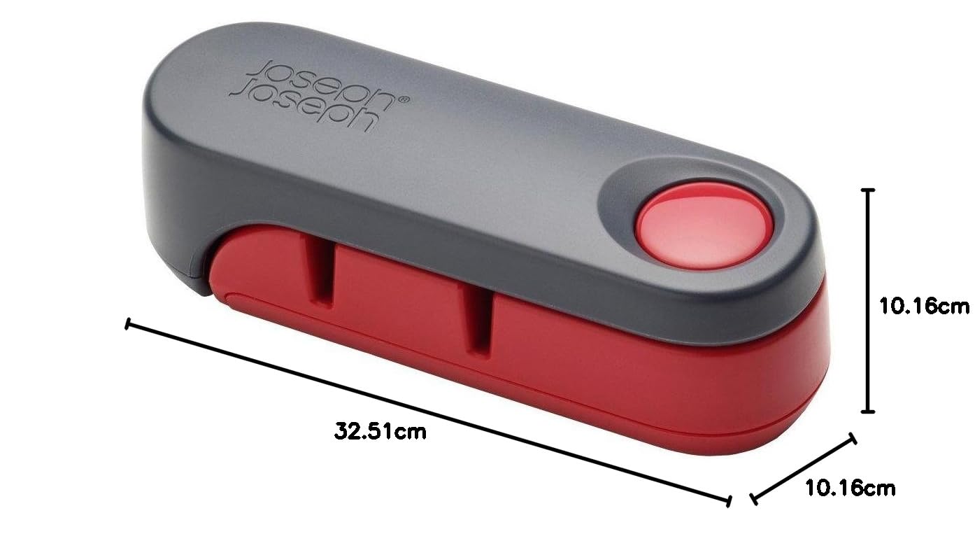 joseph-joseph-rota-aiguiseur-couteaux-pliable-compact-gris-et-rouge image 7
