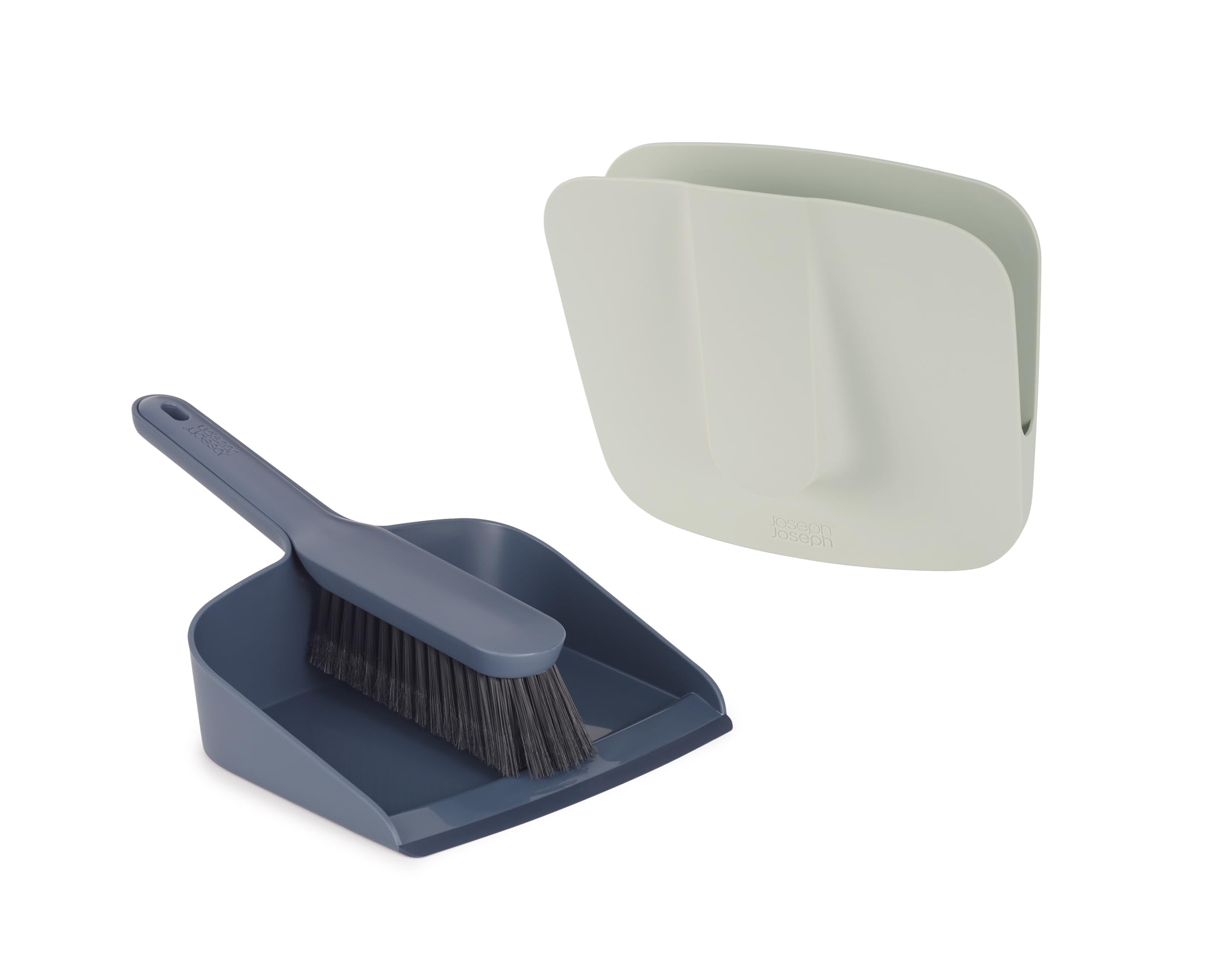 ensemble-pelle-et-balayette-joseph-joseph-cleanstore-avec-support-mural image 1