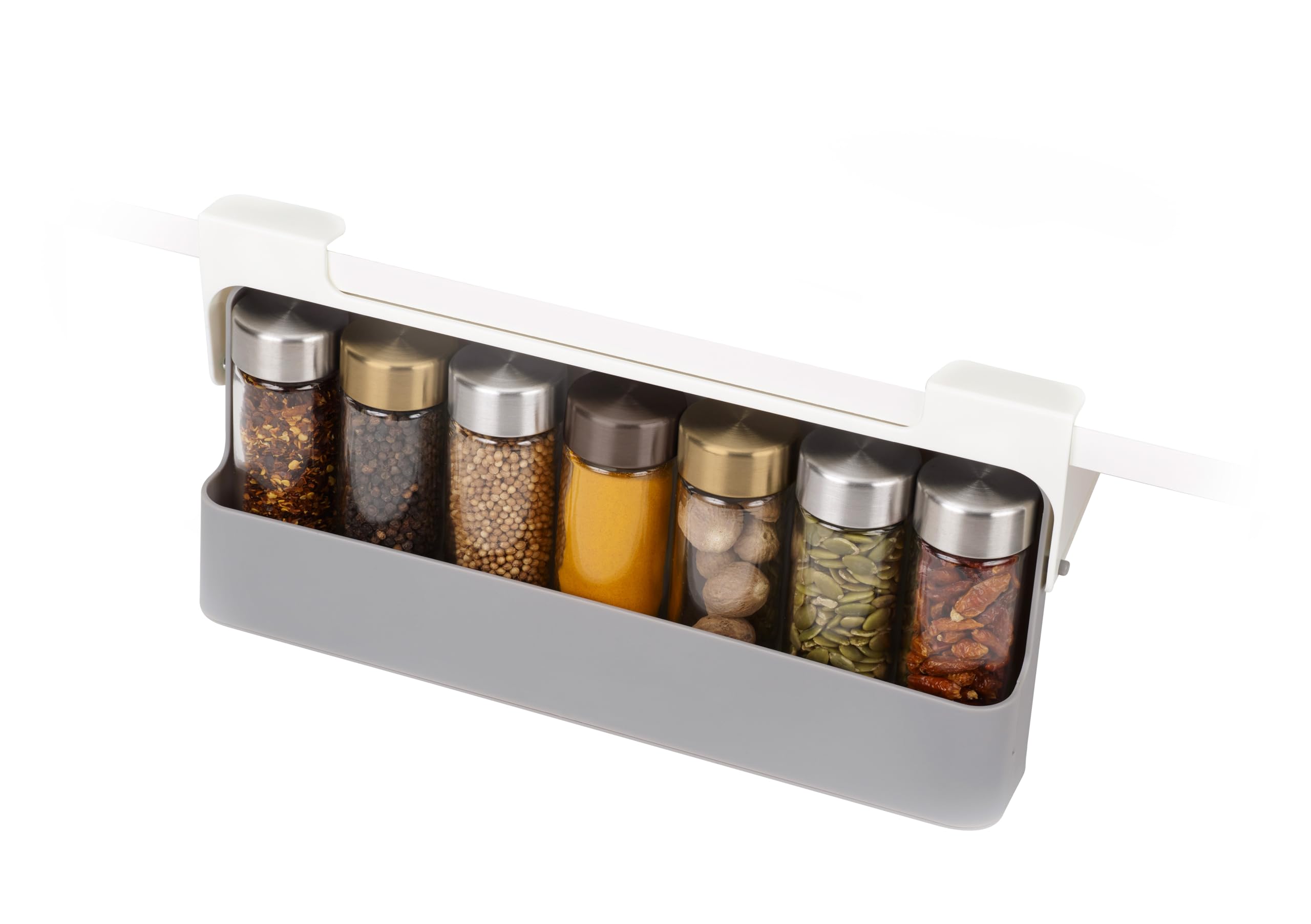 joseph-joseph-cupboardstore-support-sous-tag-re-avec-tiroir-pour-pices-gris image 1
