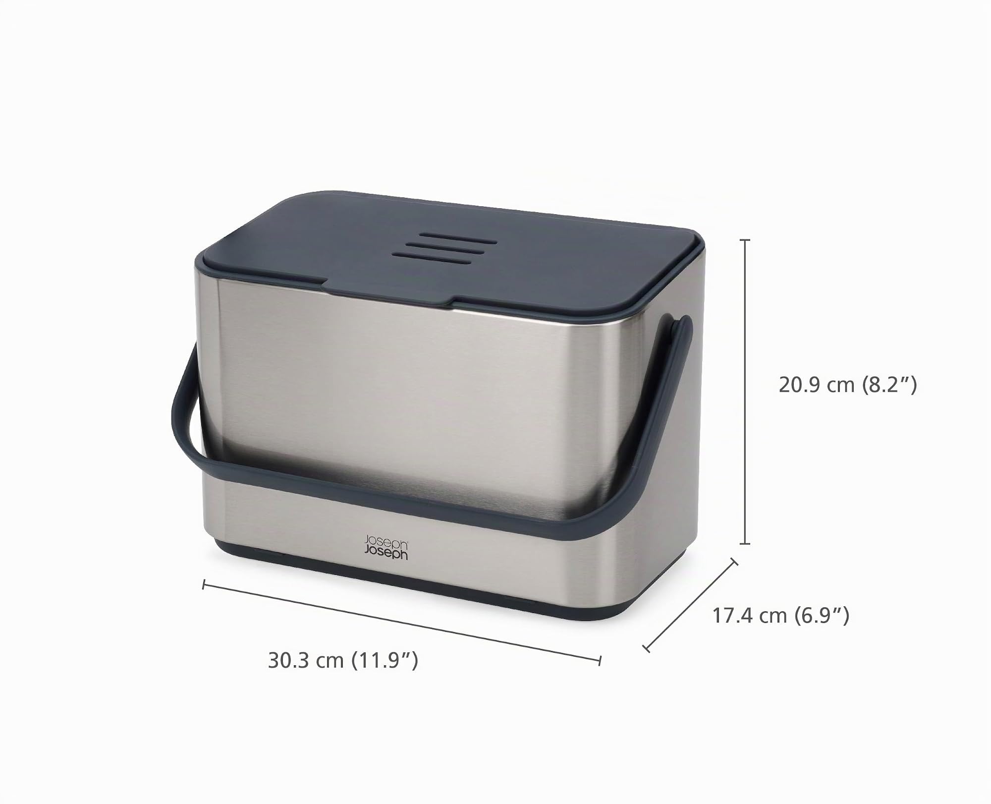 joseph-joseph-collect-poubelle-compost-4l-avec-couvercle-poign-e-rangement-pour- image 5